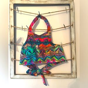 Express halter swim top